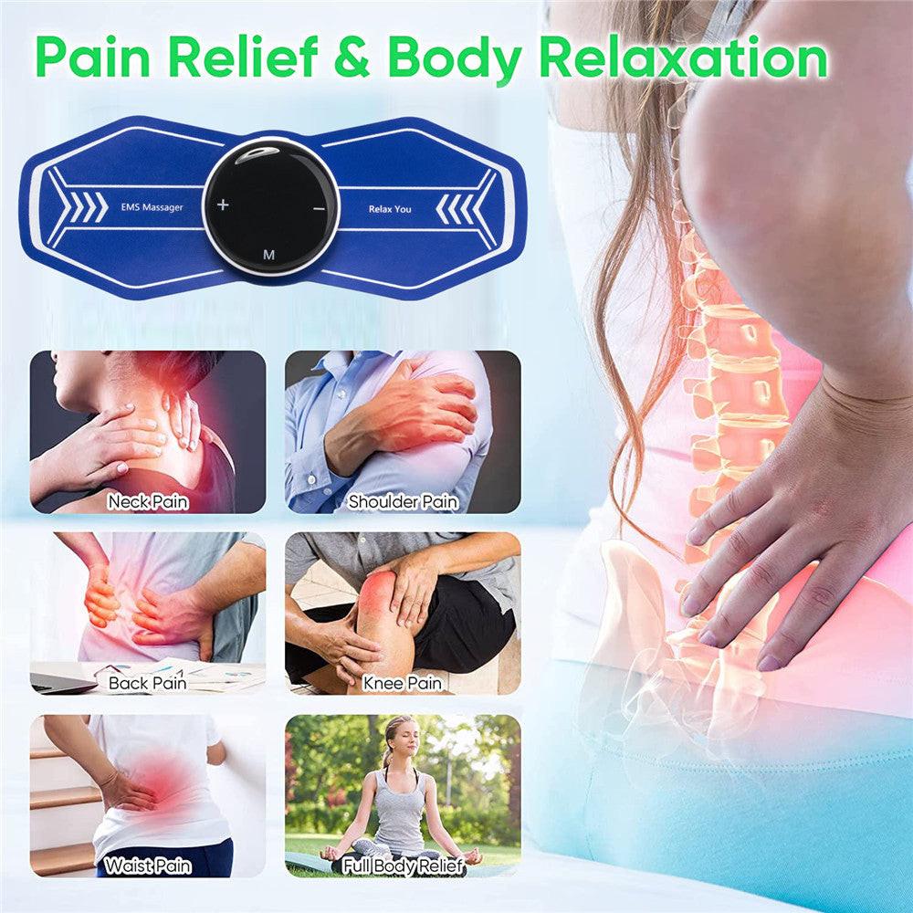 Smart EMS Pulse Massager – Remote Control, Touchscreen, Multi-Mode for Neck & Shoulder