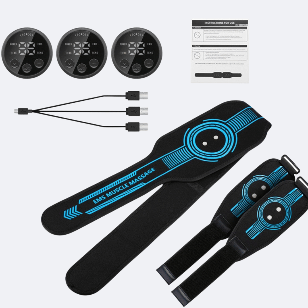 5-Pack Muscle Stimulator 2025 - Arms, Legs & Abs Stimulator