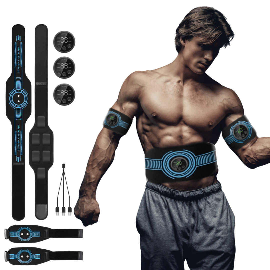 5-Pack Muscle Stimulator 2025 - Arms, Legs & Abs Stimulator
