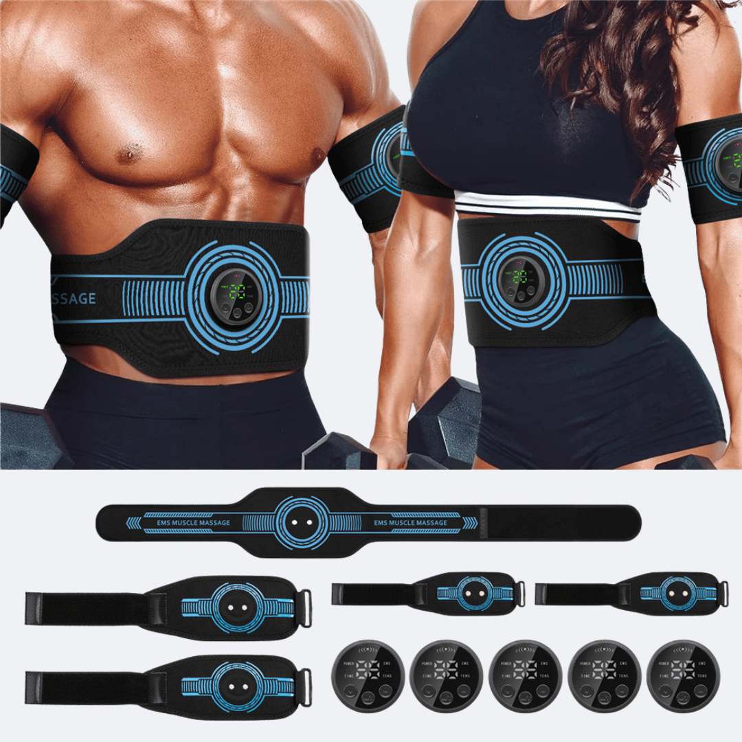5-Pack Muscle Stimulator 2025 - Arms, Legs & Abs Stimulator