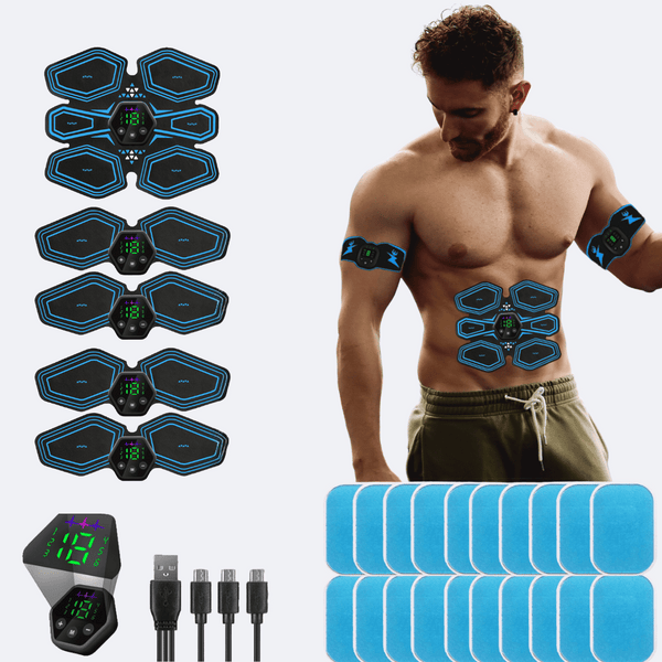 6 Abs + 4 Modules + 20 Gel Pads