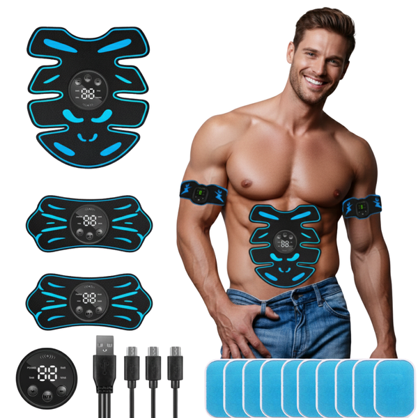 8 abs+arms+gel pads
