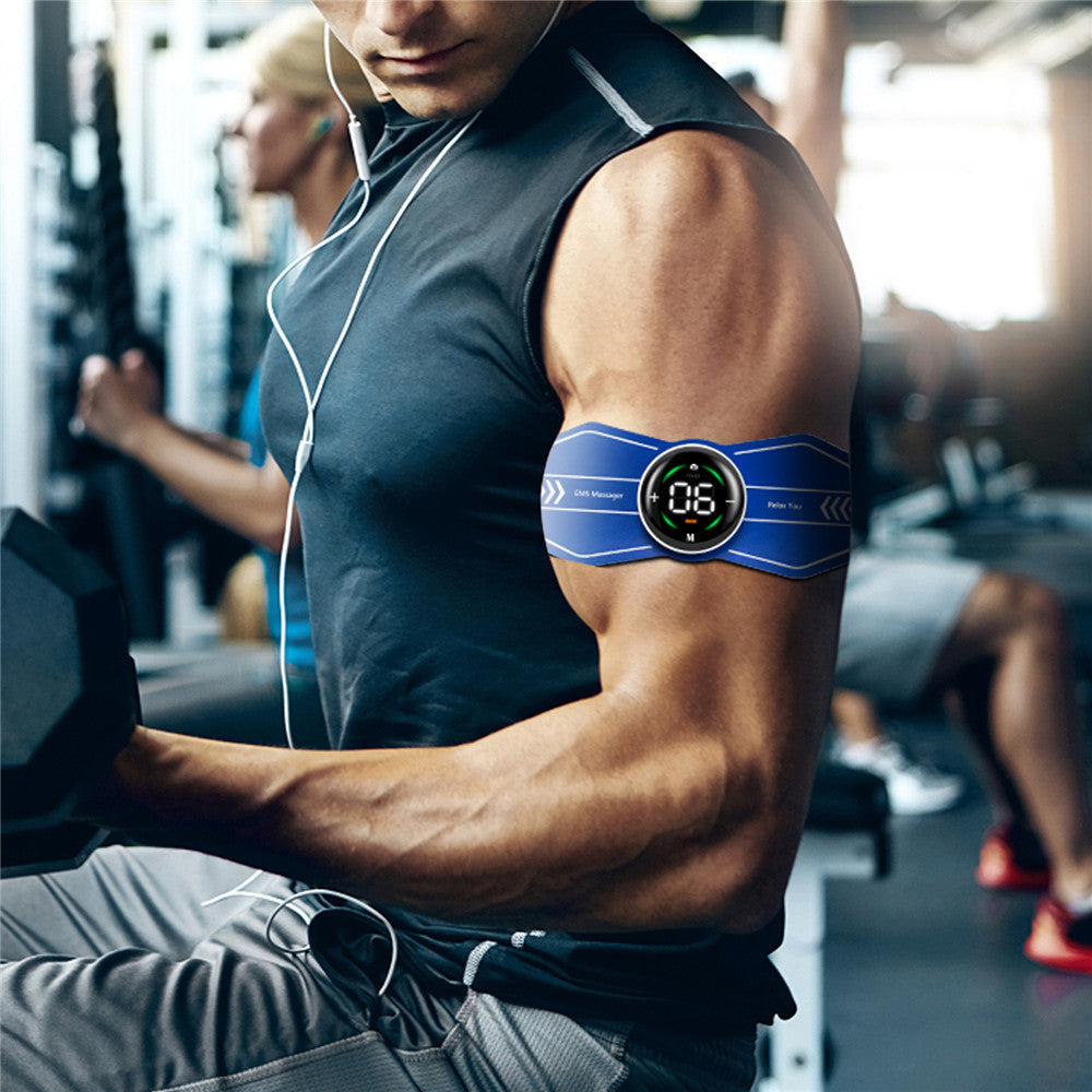 Smart EMS Pulse Massager – Remote Control, Touchscreen, Multi-Mode for Neck & Shoulder