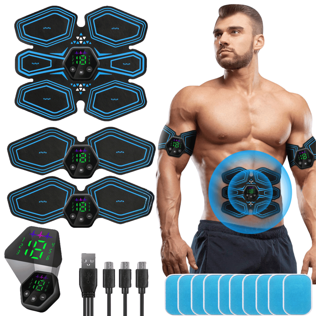 2025 New Abs Stimulator - Abs + Arms + Gel Pads