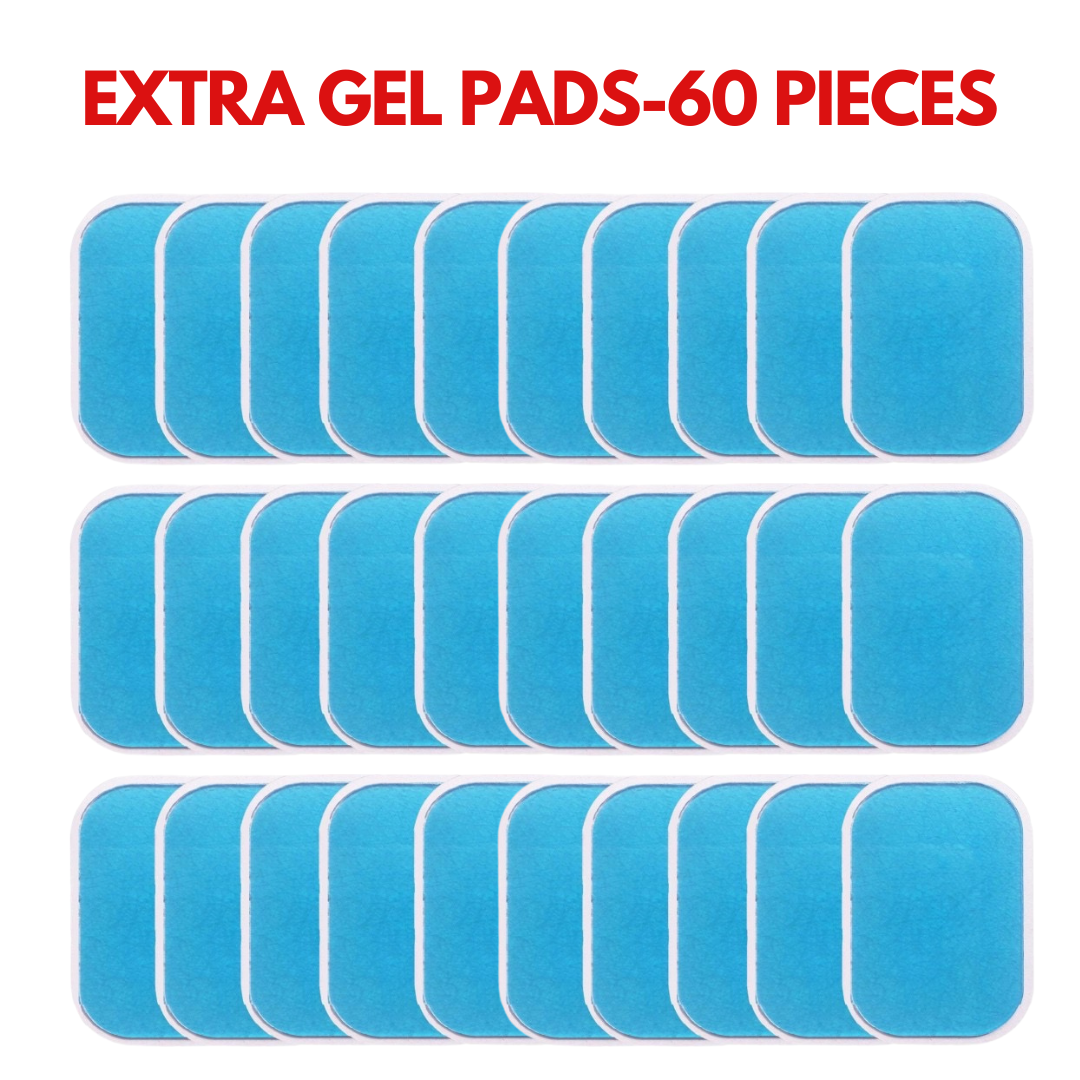 Extra Gel Pads - 20 Pieces / 60 Pieces / 120 Pieces (1 Bag = 2 Pieces)