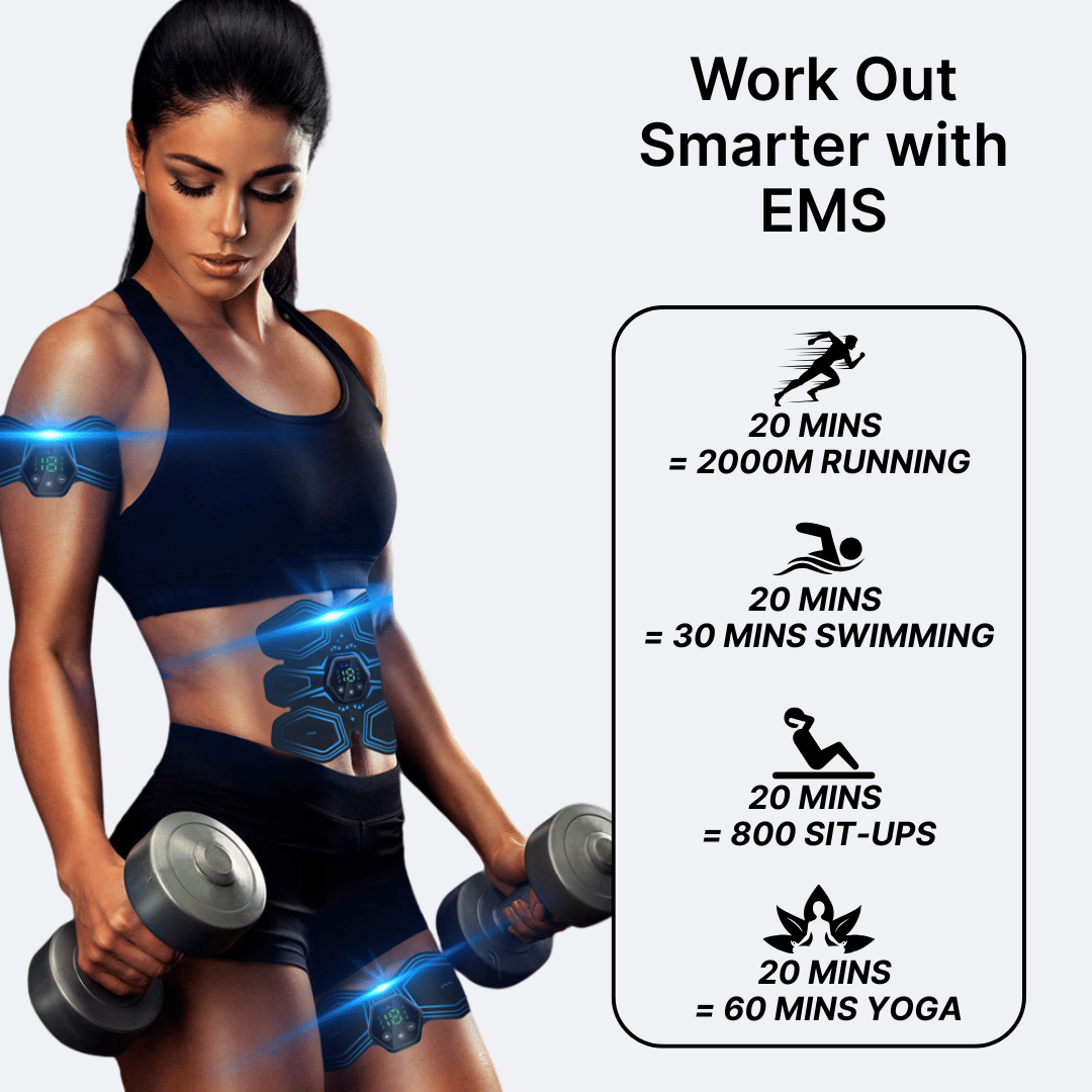2025 New Abs Stimulator - Abs + Arms + Gel Pads