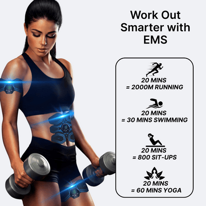 2025 New Abs Stimulator - Abs + Arms + Gel Pads
