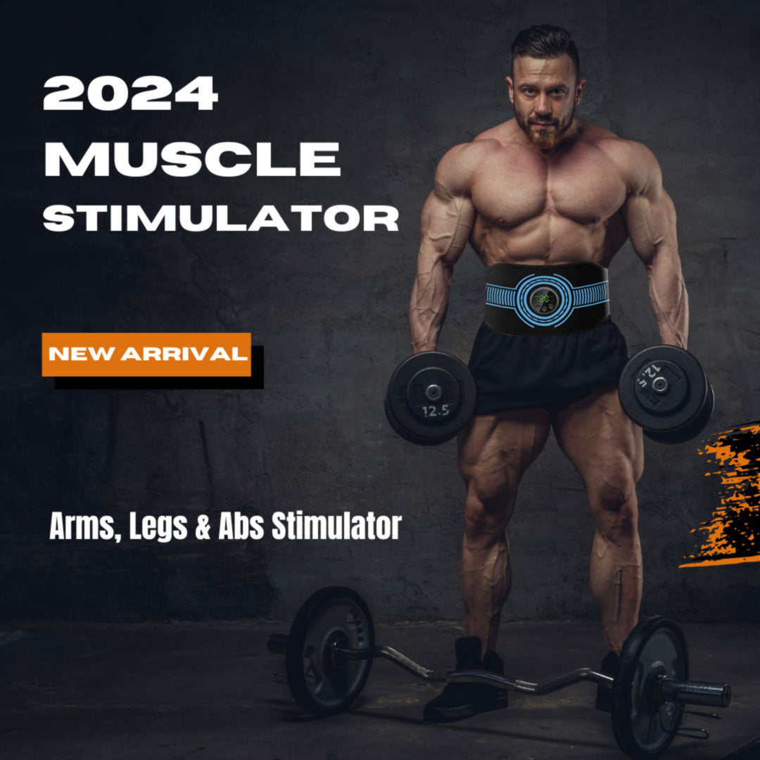 Muscle Stimulator Bundle: Perfect for Men and Women – Target Arms, Legs &amp; Abs with 5-Pack