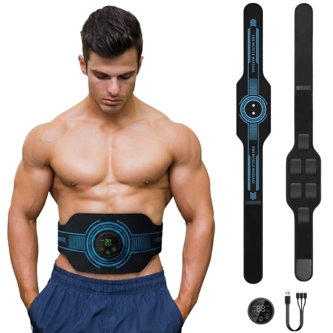 FlexPro 360 EMS Muscle Stimulator | 5-Pack for Abs, Arms & Legs