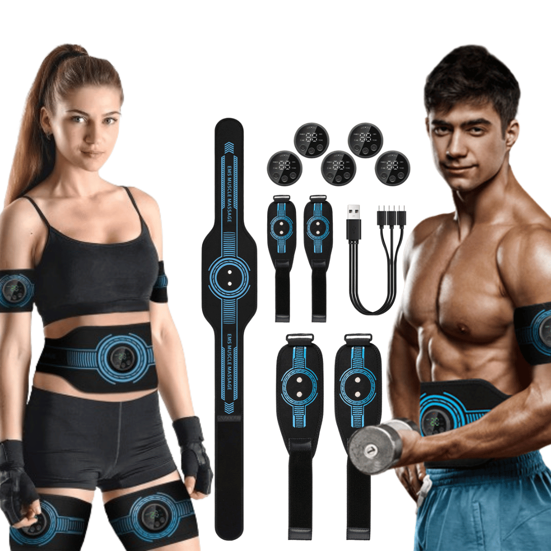 5-Pack Muscle Stimulator 2024 - Arms, Legs &amp; Abs Stimulator