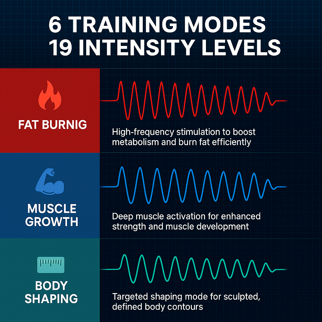 2025 New Abs Stimulator - Abs + Arms + Gel Pads