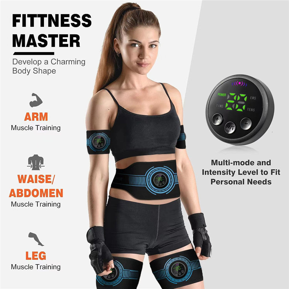 Muscle Stimulator Bundle: Perfect for Men and Women – Target Arms, Legs &amp; Abs with 5-Pack