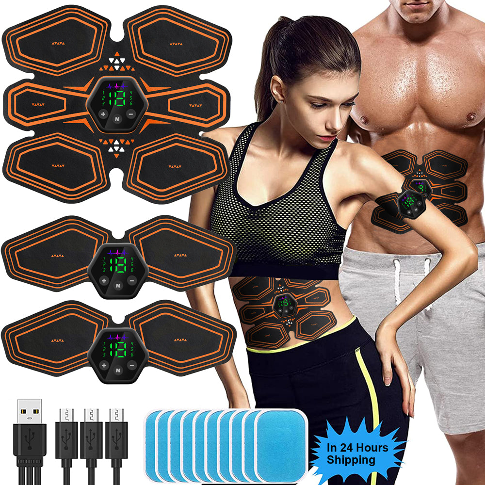 2025 New Abs Stimulator - Abs + Arms + Gel Pads