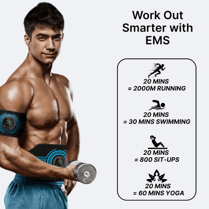 Muscle Stimulator Bundle: Perfect for Men and Women – Target Arms, Legs & Abs with 5-Pack